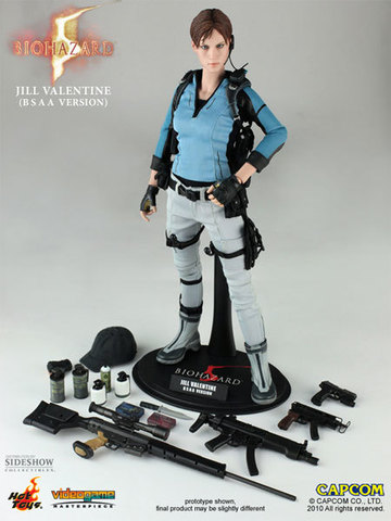Фигурка Джилл Валентайн из игры Обитель зла 5 Hot Toys