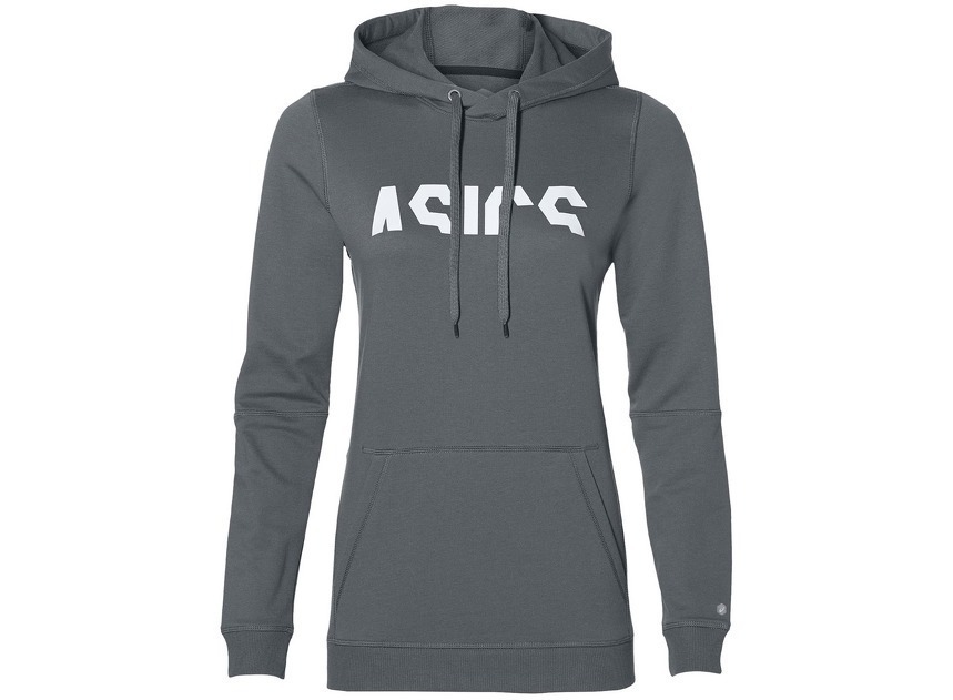 Толстовка женская Asics Esnt Dbl Gpx Oth Hoody серая