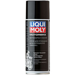 7608 LiquiMoly Спрей д/приводной цепи мотоц. Motorbike Kettenspray Enduro (0,4л) - 0,4 л