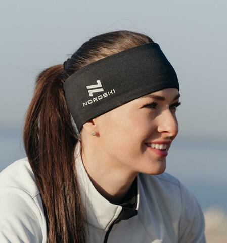 Повязка Nordski Warm черная OFSA