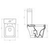 BelBagno Janice BB124T Бачок, цвет: белый