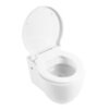 BelBagno BB122CH Унитаз подвесной безободковый с креплением, цвет: белый