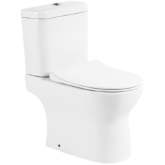 BelBagno Steam BB130CPR/SC Чаша безободкового унитаза, цвет: белый фото