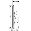 Hansgrohe Talis E 71746000 Смеситель встраиваемый на 2 потребителя