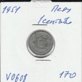 V0608 1951 Перу 1 сентаво V0608 1951 Перу 1 сентаво