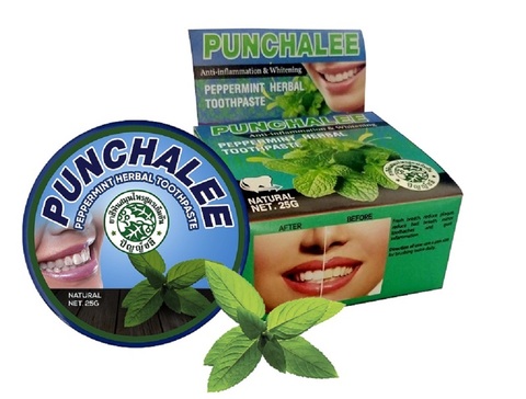 Зубная паста Punchalee с экстрактом Мяты, 25гр