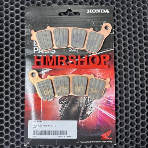 Honda Колодки тормозные задние CBF 1000 06435-MFA-D13 аналог 06435-MFA-D11 06435-MFA-D12