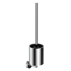 Raglo R320.10 Ершик для унитаза настенный, глянцевый хром, с подставкой и держателем фото