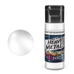Краска Real Heavy Metal Bright Silver Highlight - IONIC Smart Colors, 20 мл