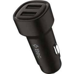 Автозарядка TTEC SmartCharger Duo 3.1A Car Charger Dual USB-А, черный