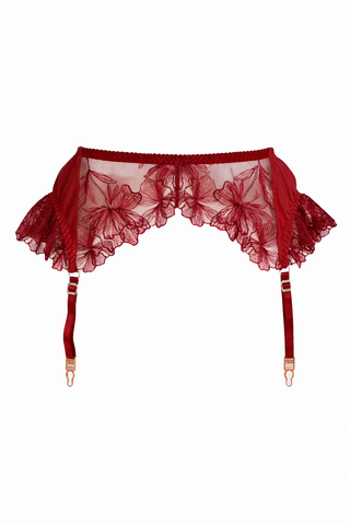 Miss Tease Пояс для чулок Ruby, красный