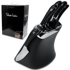 Набор из 6 кухонных ножей и точилки ROBERT WELCH Signature knife арт. SIGBK2097V/8
