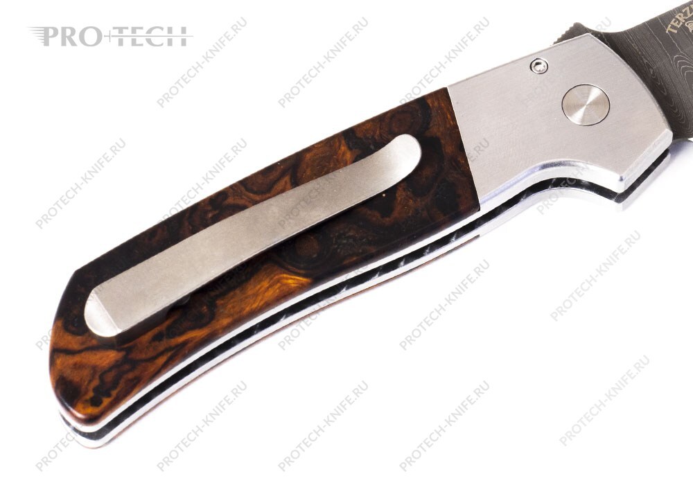 Нож Pro-Tech Terzuola Steel ATCF Custom Damascus - фотография 