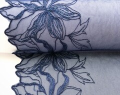 Вышивка на сетке