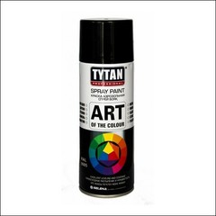 Краска аэрозольная Tytan Tytan Professional Art of the colour (черная глянец)