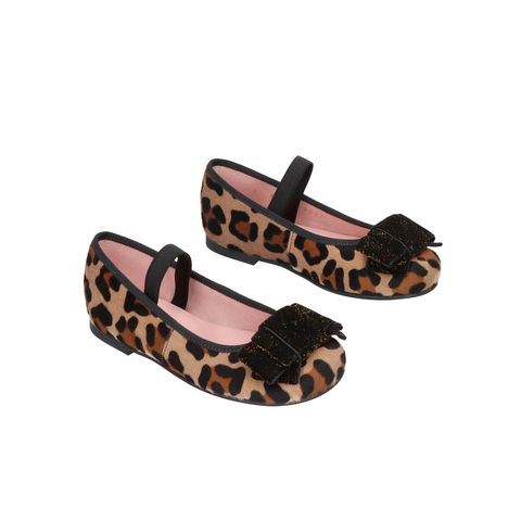 Леопардовые Туфли Pretty Ballerinas Bow Leopard