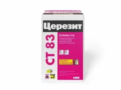 Смесь клеевая для пенополистирольных плит Церезит CT 83 25 кг