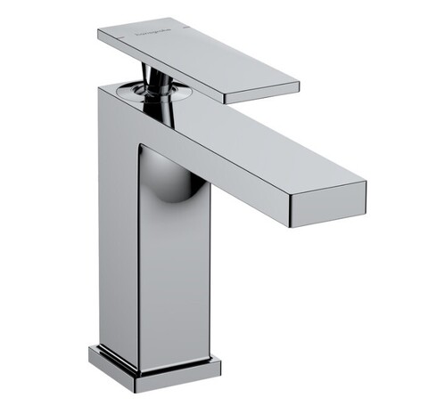 Hansgrohe Tecturis E 73010000 Смеситель для раковины 110, однорычажный, со сливным гарнитуром, хр