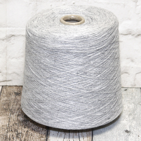 Смесовка с кашемиром (5%) NEW MILL ECO DANIEL 1/1450 светло-серый меланж