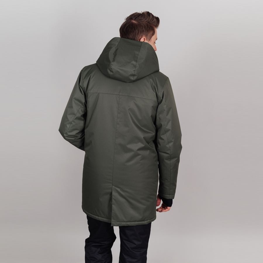 Теплая парка мужская Nordski khaki - 4