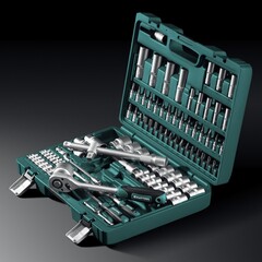 KRAFTOOL X-Drive 94, 94 предм., (1/2