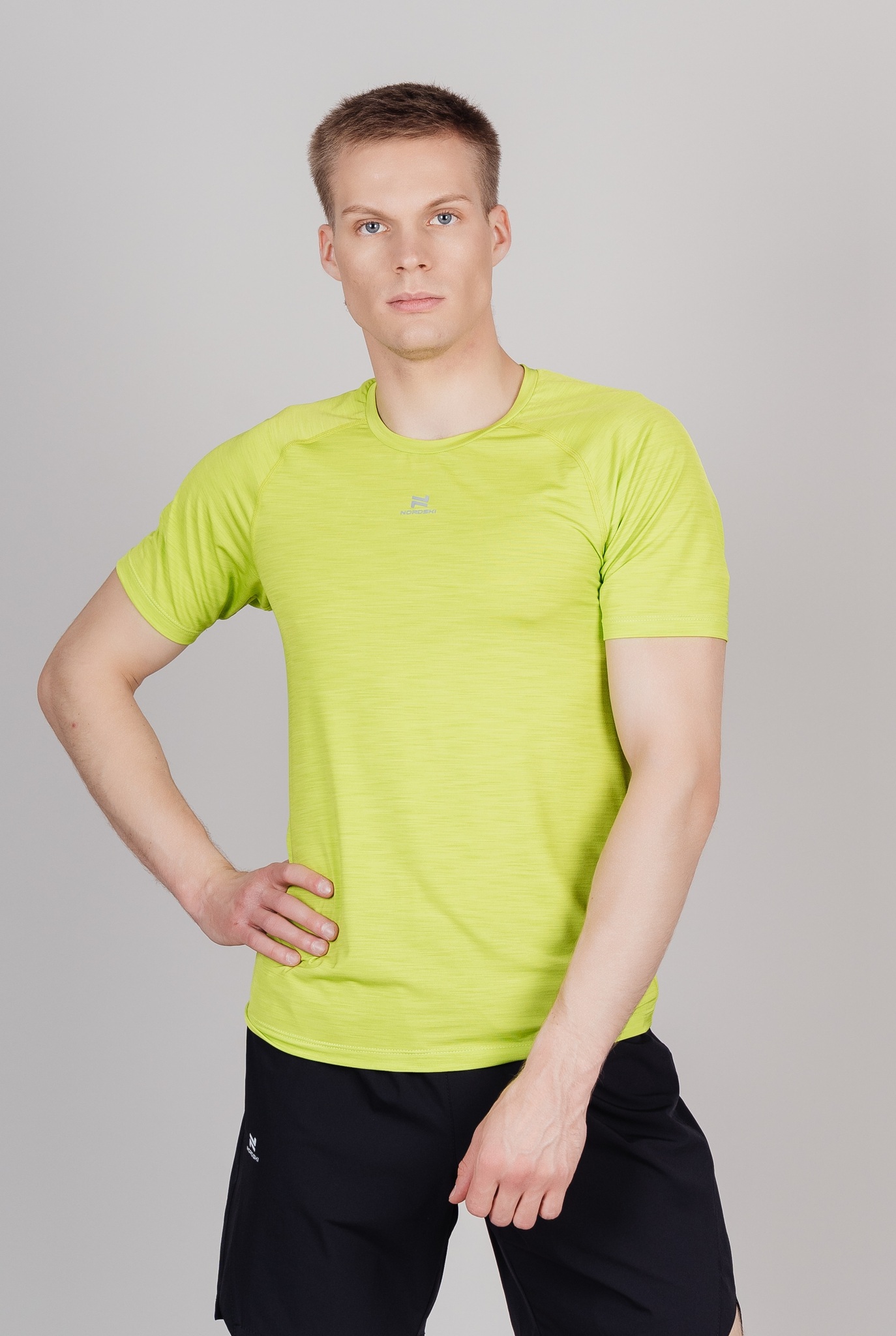 Мужской комплект для тренировок Nordski Pro lime green-black - 5