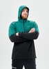 Мужская тренировочная куртка с капюшоном Nordski Pro Tour Hood alpine green-black - 9