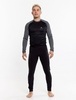 Мужские утепленные лосины Arswear Lite черные - 2