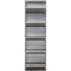 Полка для обуви Caruso 5 Silver brushed (MO)