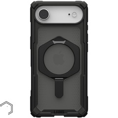Чехол Uag Plasma XTE Case для iPhone Air, Черный/Серебро | Black/Silver