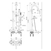Ideal Standard Joy Neo BD168A5 Двурукоятковый напольный смеситель для ванны Magnetic Grey / Магнит