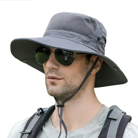 Картинка шляпа Skully Wear Wide Brim v2 grey - 2