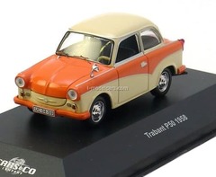 Trabant P50 (1958) orange/creme CCC071 IST Models 1:43