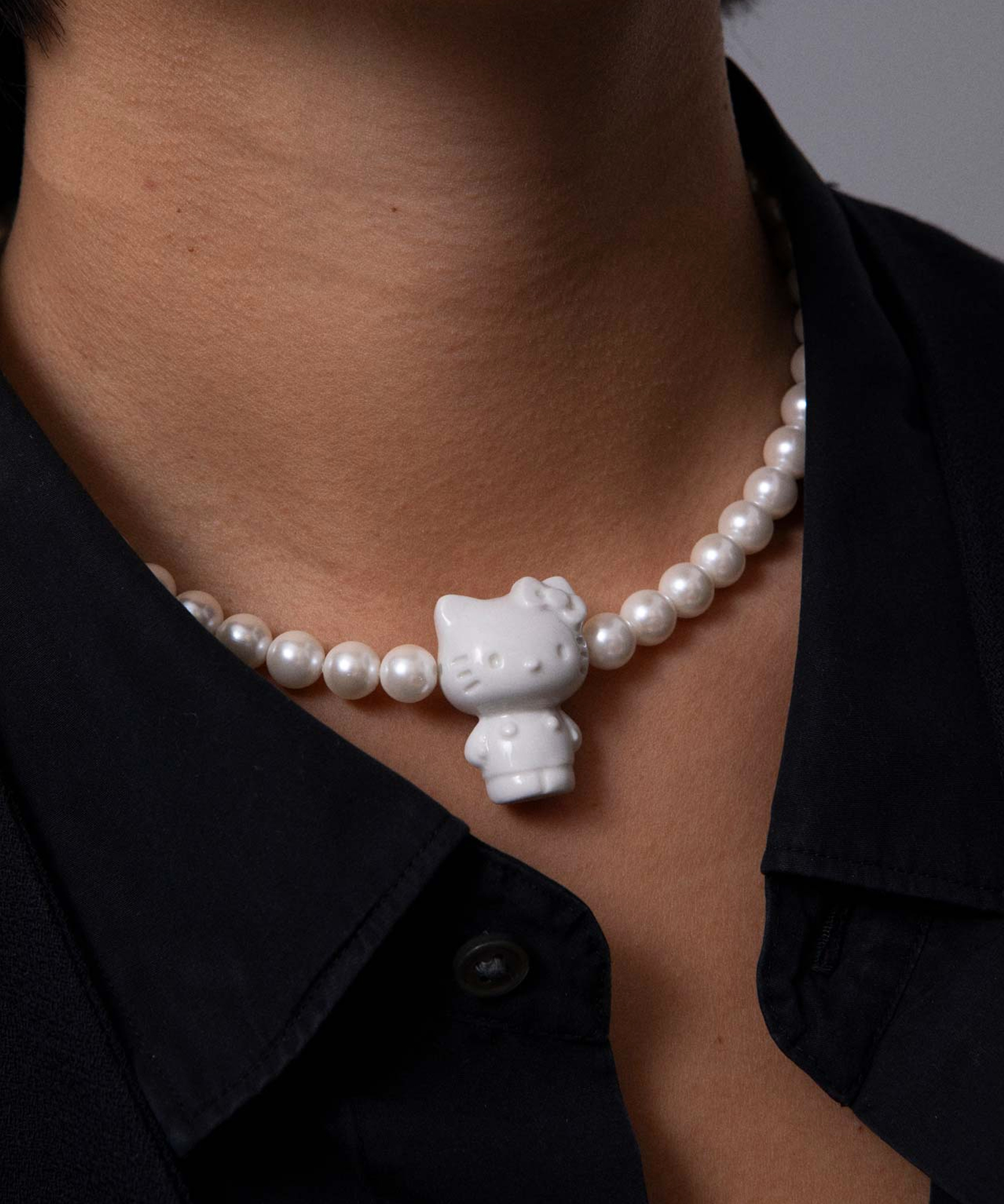 Подвеска HELLO KITTY & PEARLS