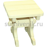 Табурет 30*30*32 см из осины - 3