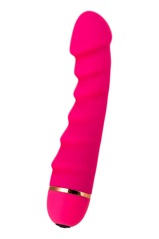 Нереалистичный вибратор A-Toys by TOYFA Folly, силикон, розовый, 16 см