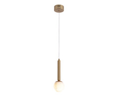 07530-1A,36 Подвес Монс латунь d10 h200 Led 5W (3000K). ТМ Kink Light