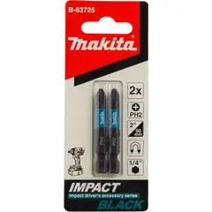 Насадка PH2х50 мм Impact Black, 2 шт. Makita B-63725