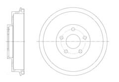 Барабан тормозной G-brake  GD-06397