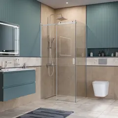 BelBagno SOFT_CLOSE-2-AH-1-110/80-C-Cr Душевой уголок фото