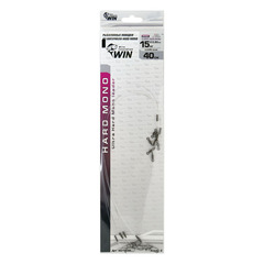 Поводок HARD MONO Climax 0,60mm 15 кг 40 см(5шт)HM-15-40