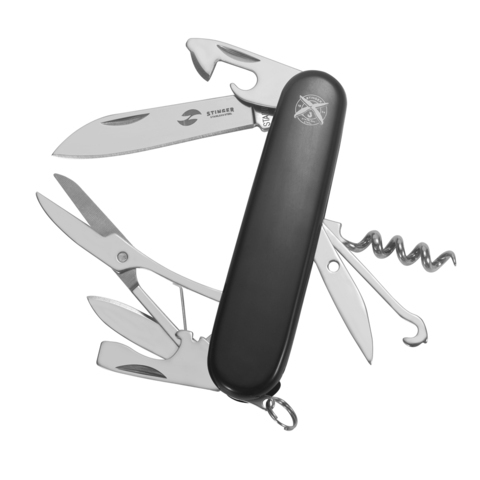 Нож перочинный 90 мм, 13 функций, в блистере STINGER FK-K5018-8PB