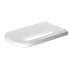 Duravit Happy D.2 64690099 Сденье для унитаза с микролифтом, петли нерж сталь, цвет белый фото