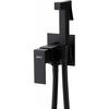 Abber Daheim AF8226B Смеситель с гигиеническим душем, цвет: черный матовый