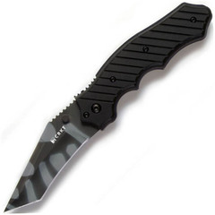 Фото Складной нож CRKT 1030TSQ Triumph-2, сталь AUS-8 Tiger Stripe, рукоять стеклотекстолит G10