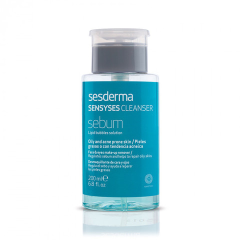 SESDERMA Sensyses Sebum Липосомальный лосьон для снятия макияжа для жирной и склонной к акне кожи