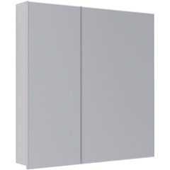 Lemark UNIVERSAL LM80ZS-U Шкаф зеркальный 80х80 см 2-х дверный, цвет корпуса: Белый глянец фото