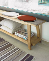 Скамья Safara из переработанного тика 150 см