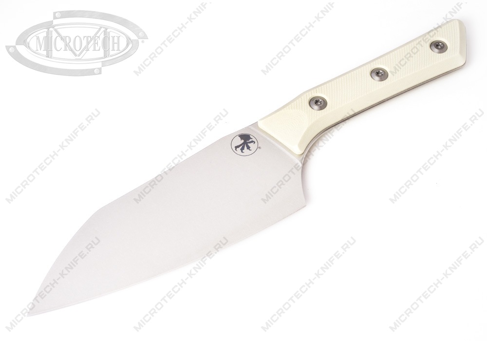 Нож Microtech Kitchen Santoku G-10 3200-10IV Ivory