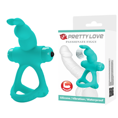 Pretty Love Passionate Figgy Двойное эрекционное виброкольцо bi-210321-1